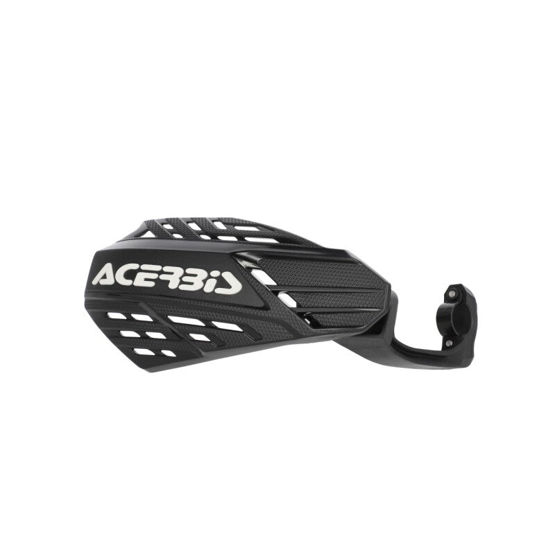 Acerbis Linear Vented Handguard Black/White for Motorcycle and Powersports Vehicles - Part 2987611007