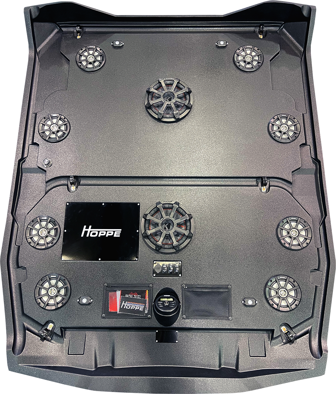 HOPPE INDUSTRIES Audio Shade - 8 Speakers - 2 Subwoofer - Pioneer - Pioneer 1000-5 HPKT-0103