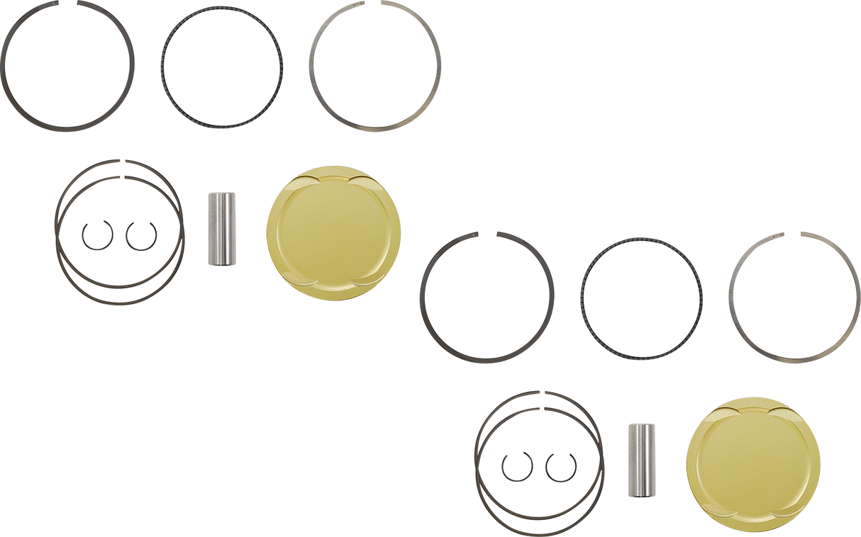 JE PISTONS Piston Kit - 93.00 mm - 10.5:1 CR - Polaris RZR XP1000/General 1000/RS1 379455