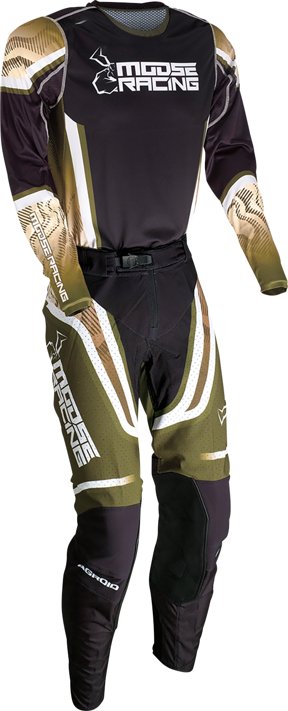 MOOSE OFFROAD Agroid Pants - Olive/Tan - US 34 2901-10694