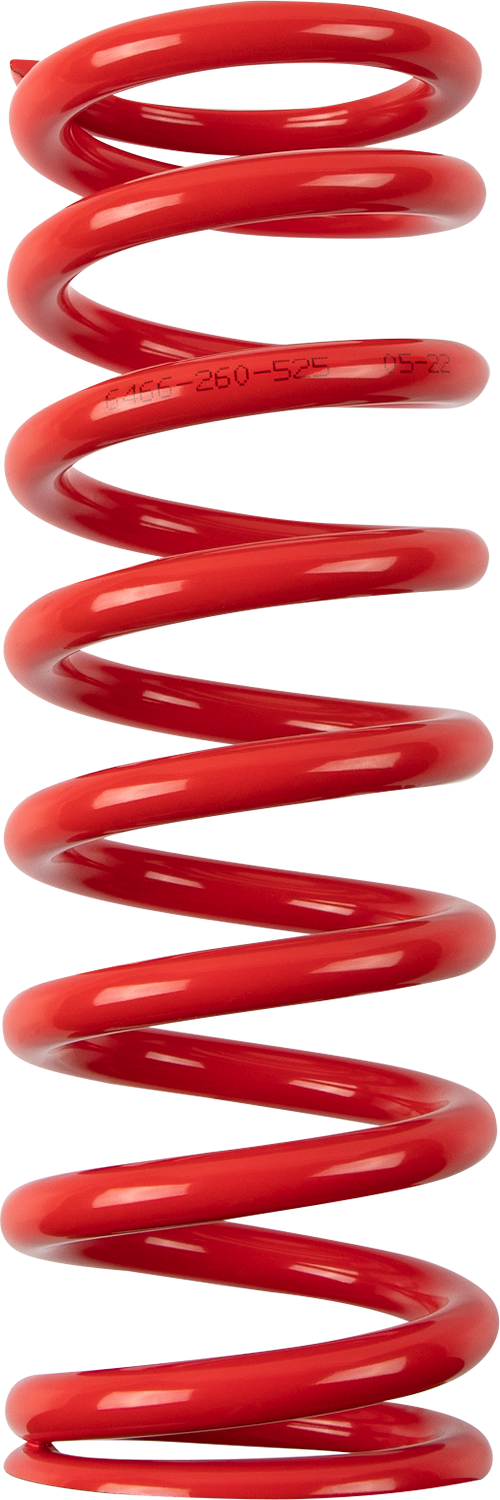 Moose Offroad Shock Spring 64/66 mm OD - 52.5 N/mm Red for Jeep, Toyota, Ford, and Chevy Vehicles Part 1312-0999