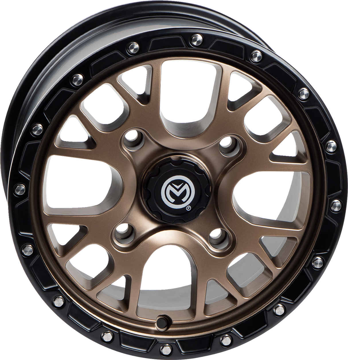 MOOSE OFFROAD Wheel - 545X - Front/Rear - Bronze - 14x7 - 4/136 - 5+2 545MO147136BZ54
