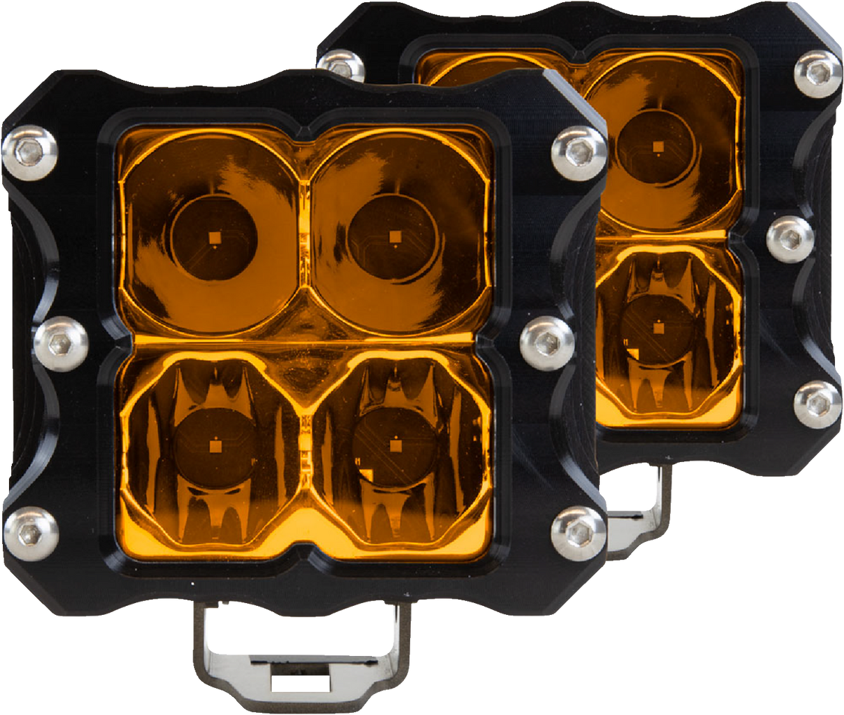 HERETIC Flood Light/Spotlight - Amber 52221