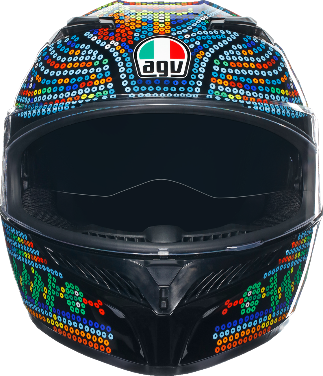 AGV K3 Rossi Winter Test 2018 Motorcycle Helmet – Small, Universal Fit for Sport & Touring Bikes