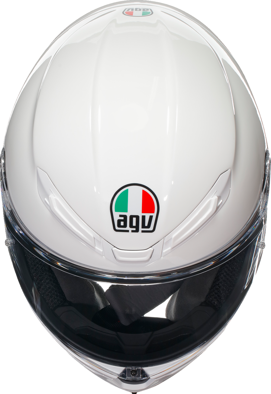 AGV K6 S Helmet in White – XL Fit for Motorcycle & ATV Riders