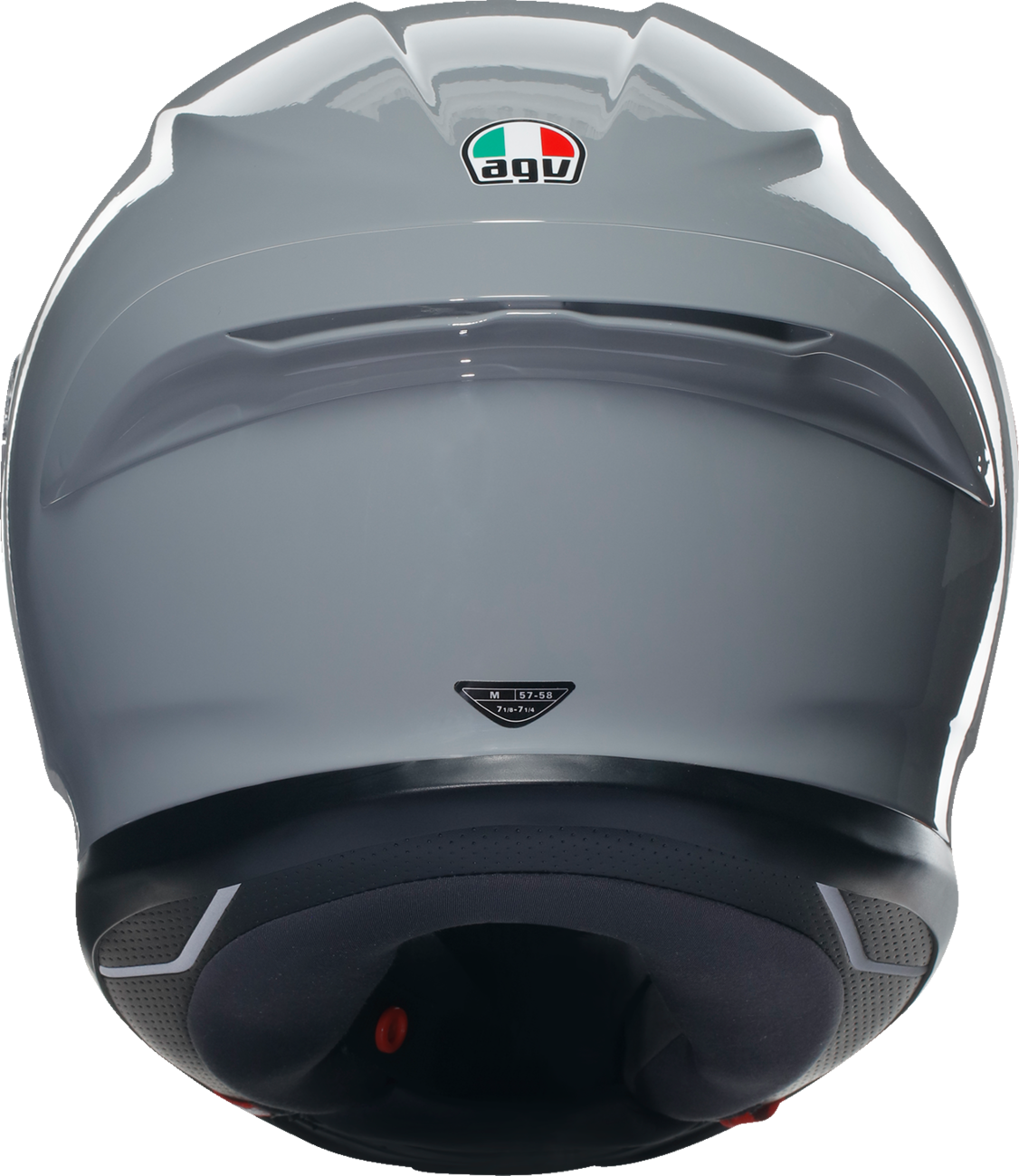 AGV K6 S Helmet in Nardo Gray – 2XL Fit for Street and Track Riders