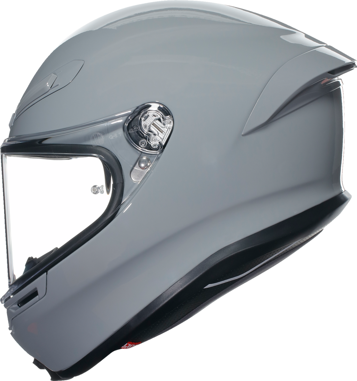 AGV K6 S Helmet in Nardo Gray – 2XL Fit for Street and Track Riders