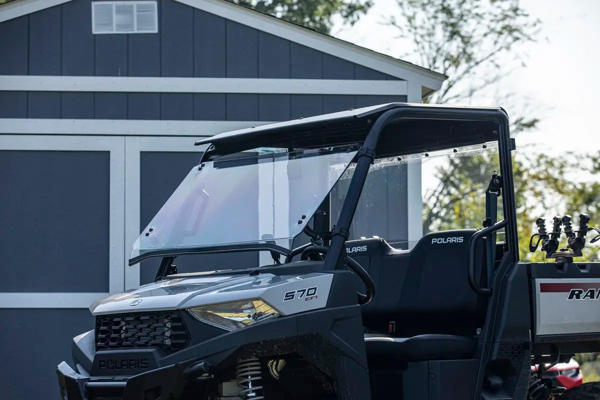 UTV Windshield - Polaris Ranger Mid-Size Full-Tilt Windshield