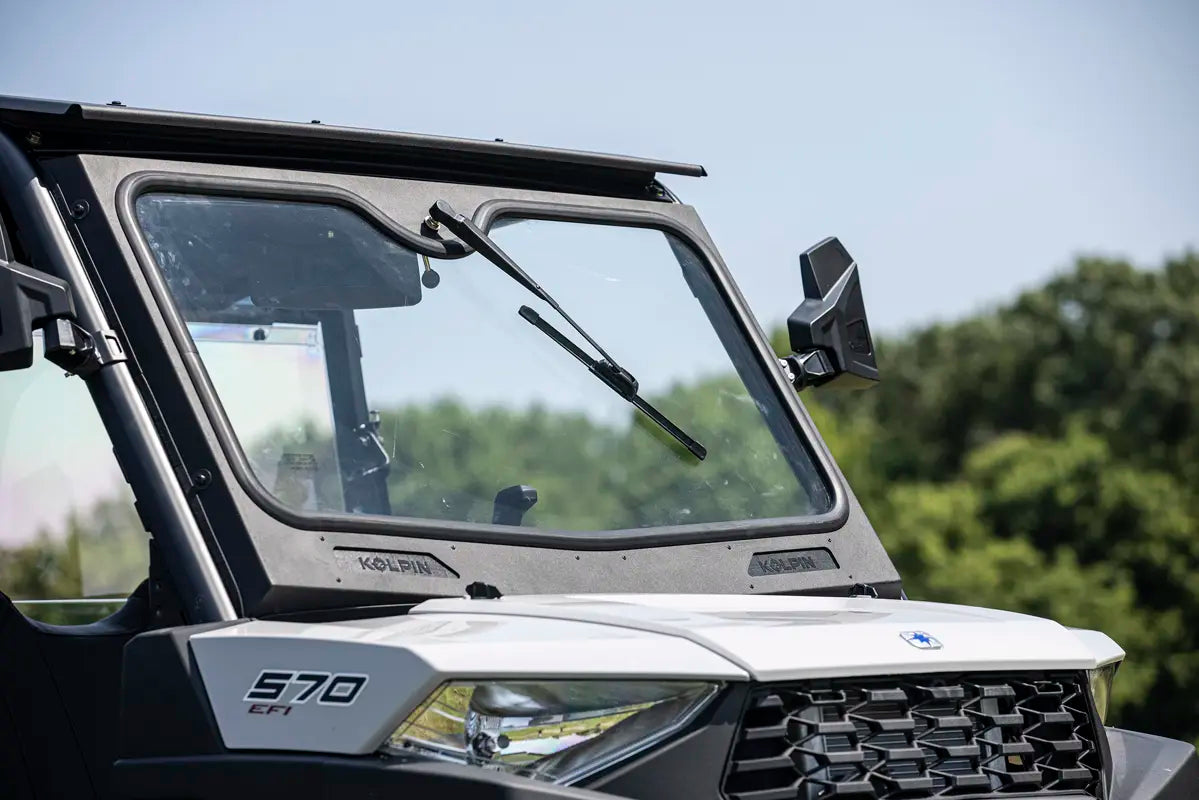 Glass Windshield - Polaris Ranger 500 / 570 Mid-Size/ Crew Mid-Size