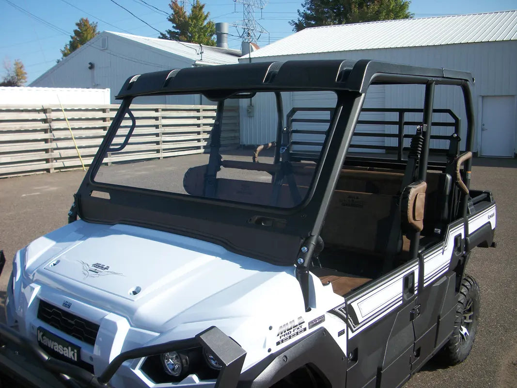Glass Windshield - Kawasaki® Mule Pro FX/ FXT/ DX/ DXT