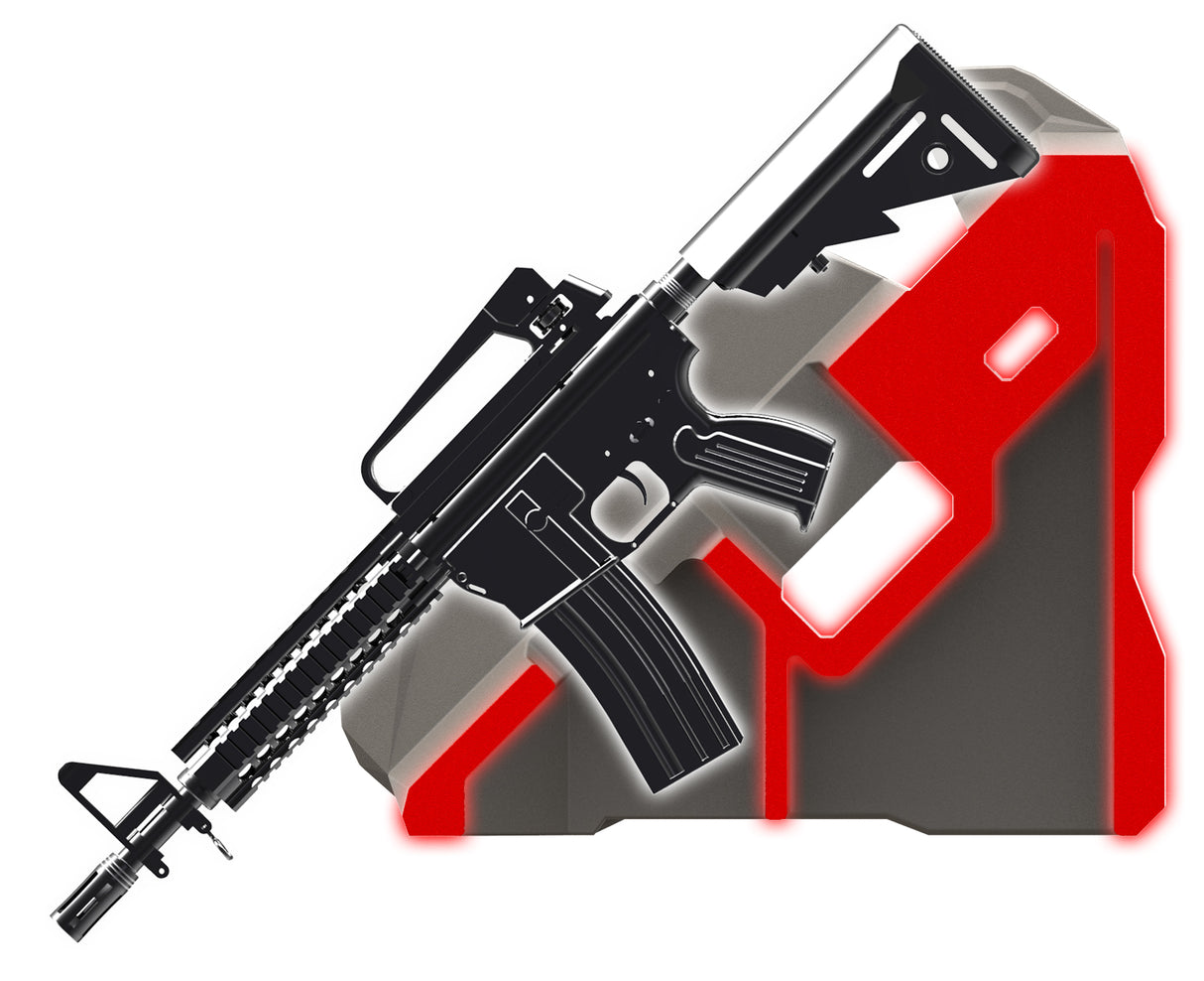 SEIZMIK Icos 2 In-Cab Gun Holder for UTV with AR, Pistol & Magazine Storage - Fits Most Side-by-Side Vehicles