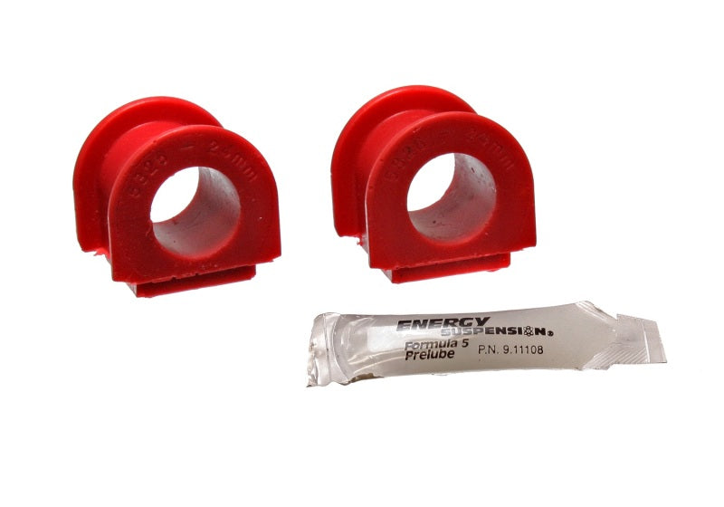 Energy Suspension 16.5105R Performance Polyurethane Front Sway Bar Bushings for Honda Civic and Acura Integra (21mm Bar Diameter)