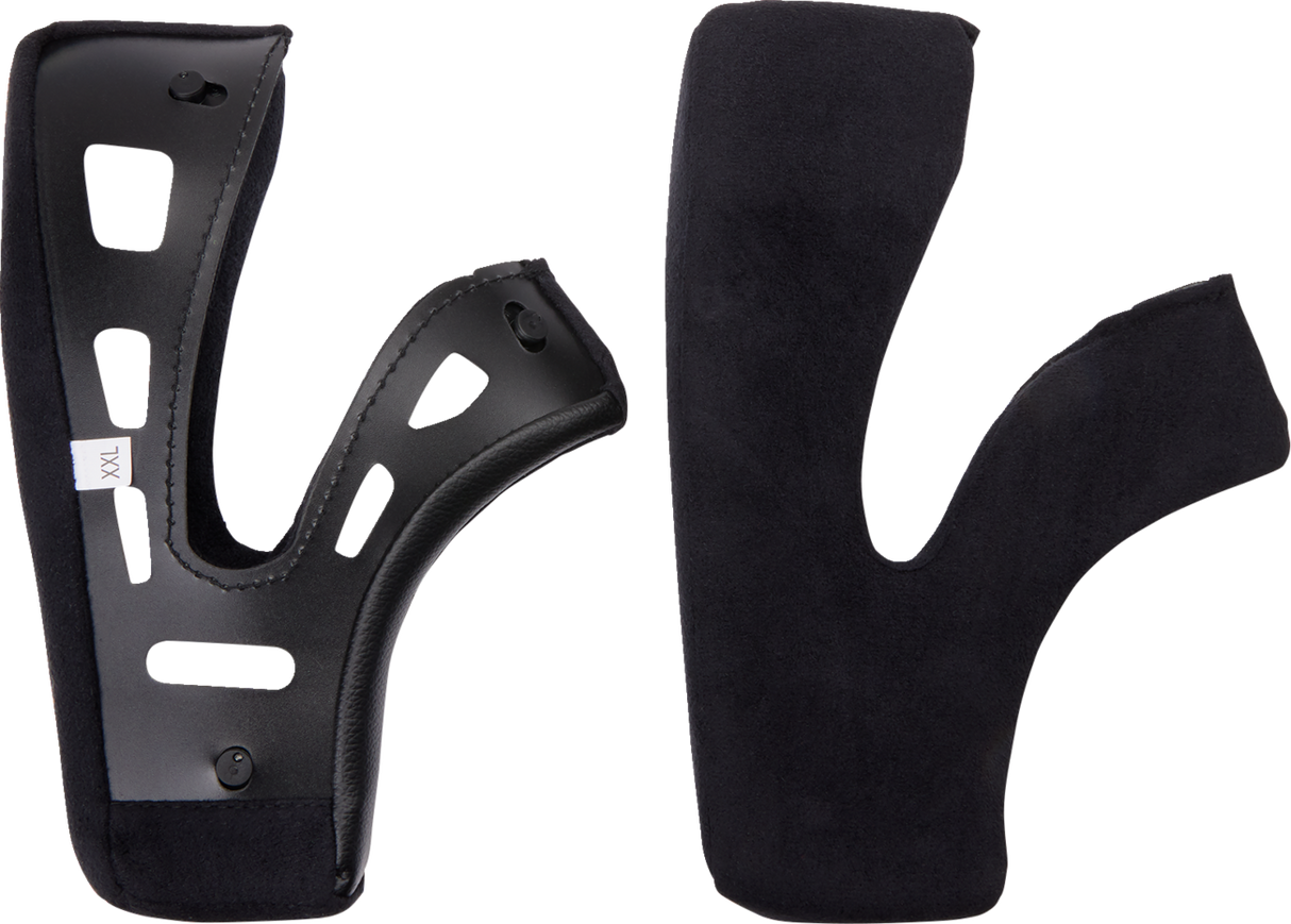AGV X101 Cheek Pads Black 2XL - Helmet Replacement Part for AGV X101