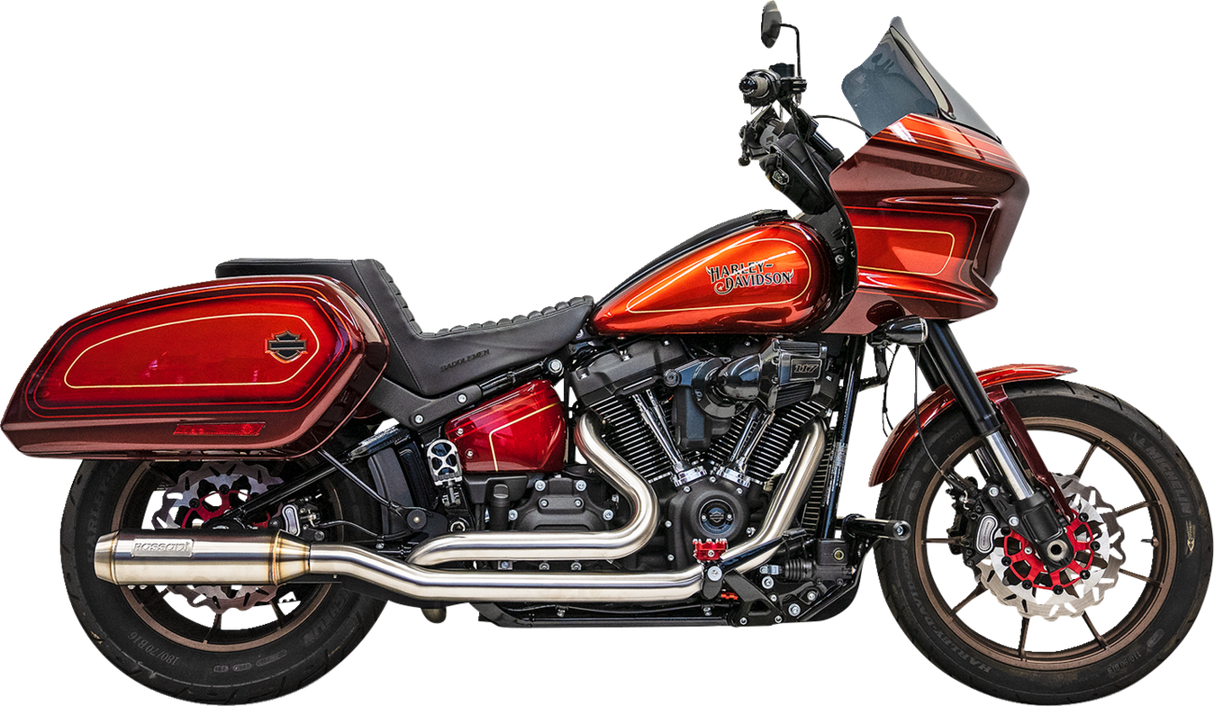BASSANI XHAUST True Dual Performance Exhaust System with 4" Muffler - Stainless Steel 1S97SS