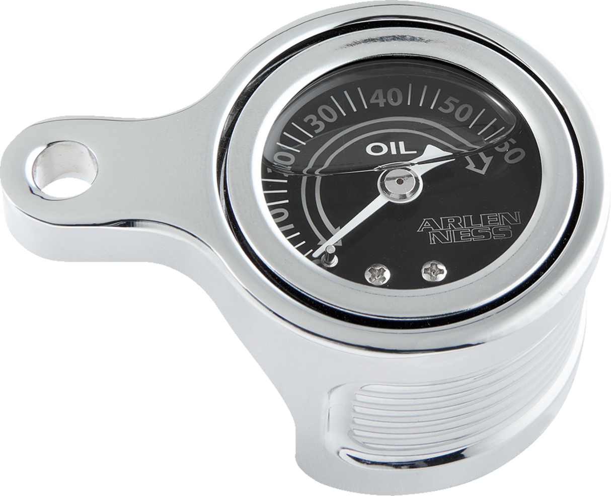 ARLEN NESS Oil Pressure Gauge - Method® - Chrome 610-102