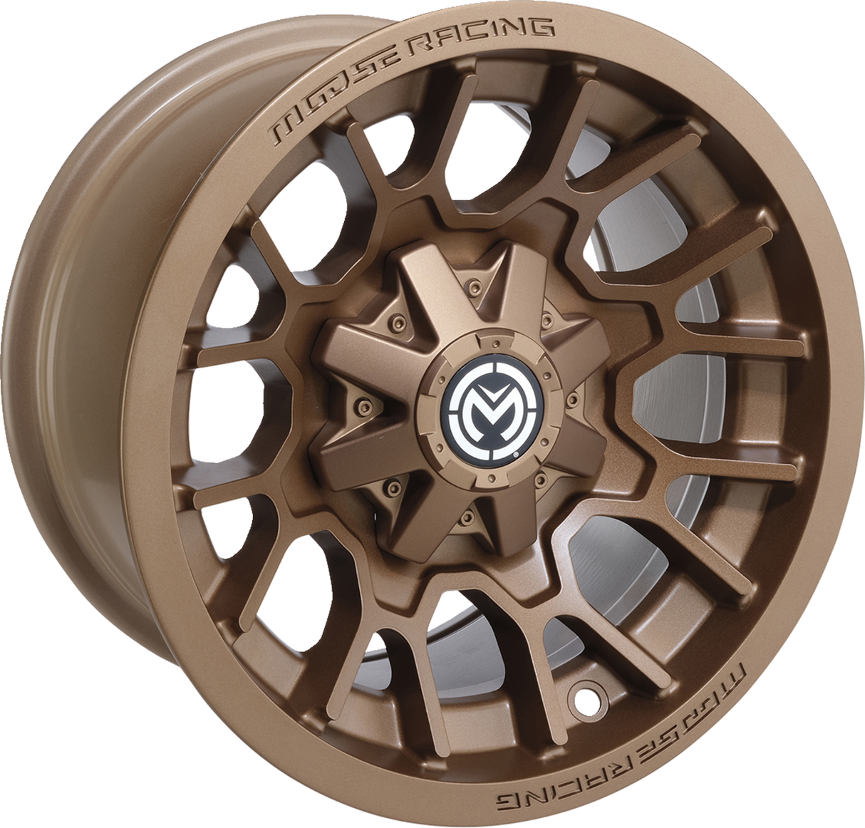 MOOSE OFFROAD Wheel - 24X - Rear - Bronze - 12x8 - 4/156 - 4+4 24MO128156BZ4