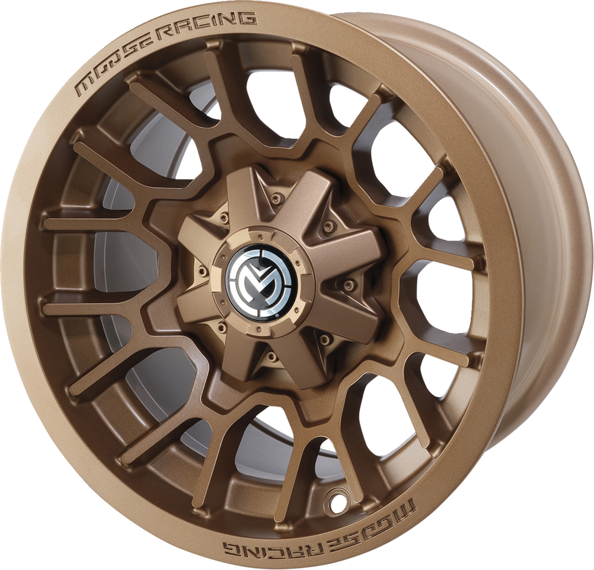 MOOSE OFFROAD Wheel - 24X - Rear - Bronze - 12x8 - 4/156 - 4+4 24MO128156BZ4