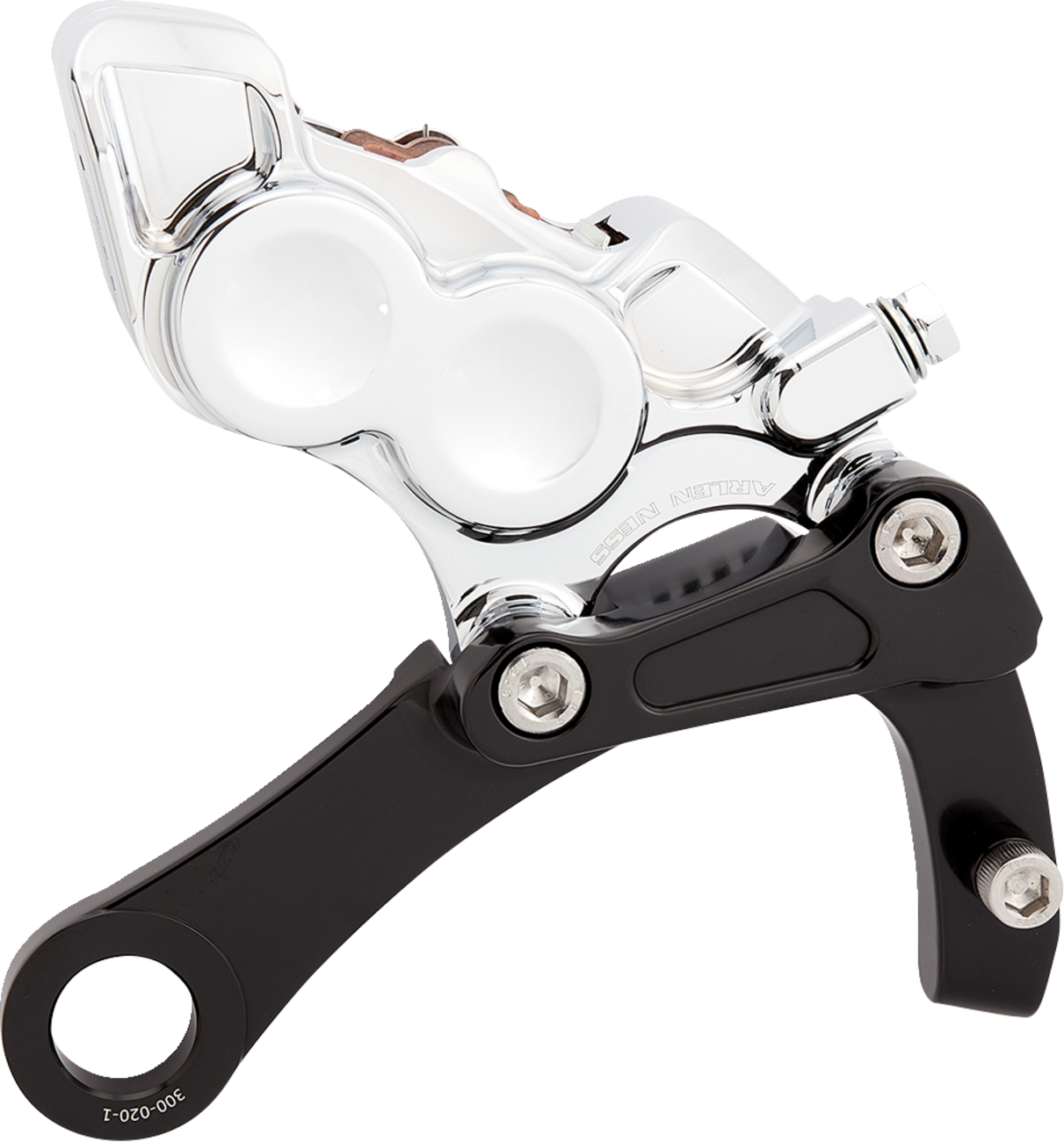 ARLEN NESS 4-Piston Caliper - Rear - Chrome 02-327