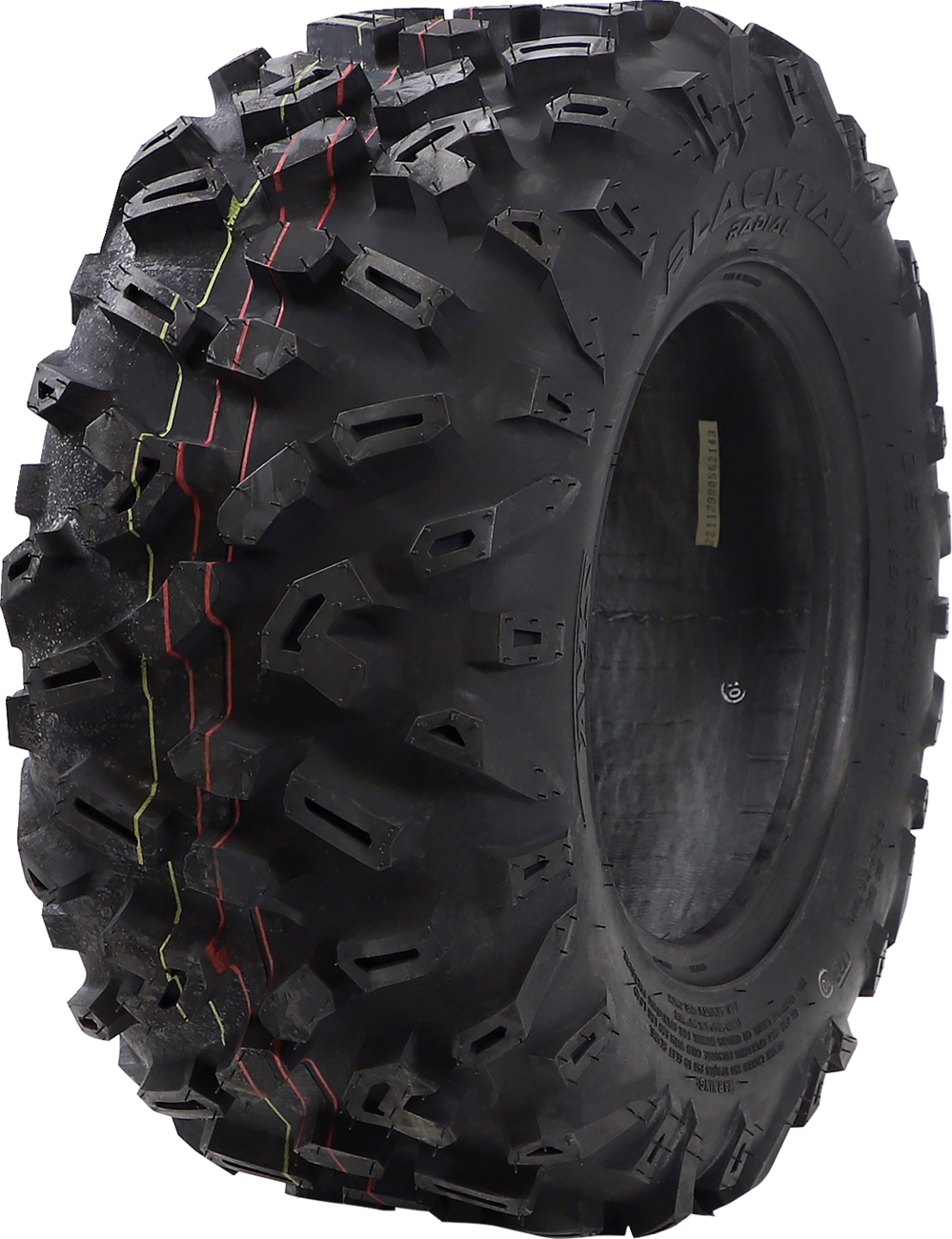 AMS Blacktail Rear ATV Tire 26x11R12 - 6 Ply with Rim Guard and Sidewall Protection for Off-Road Vehicles