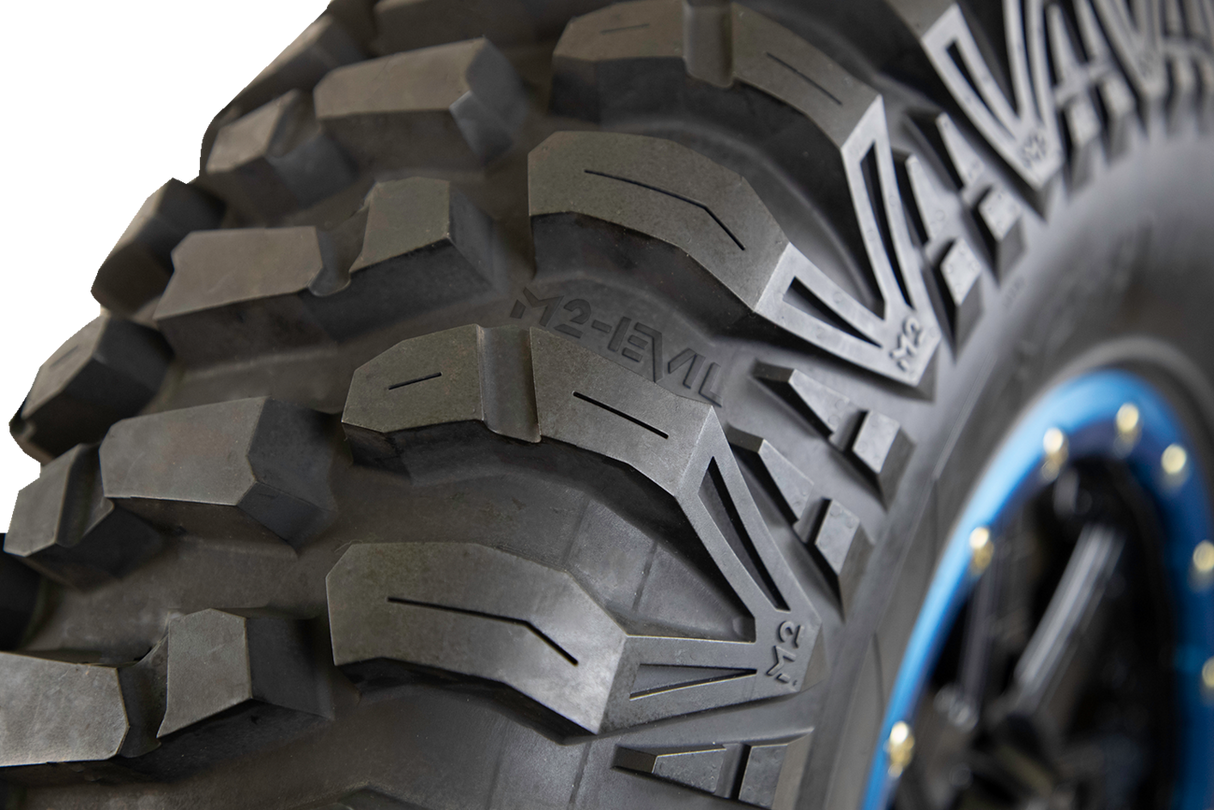 AMS M2 Evil Rear Tire - 26x11R14, 6 Ply for ATV, UTV, and Side-by-Side Vehicles