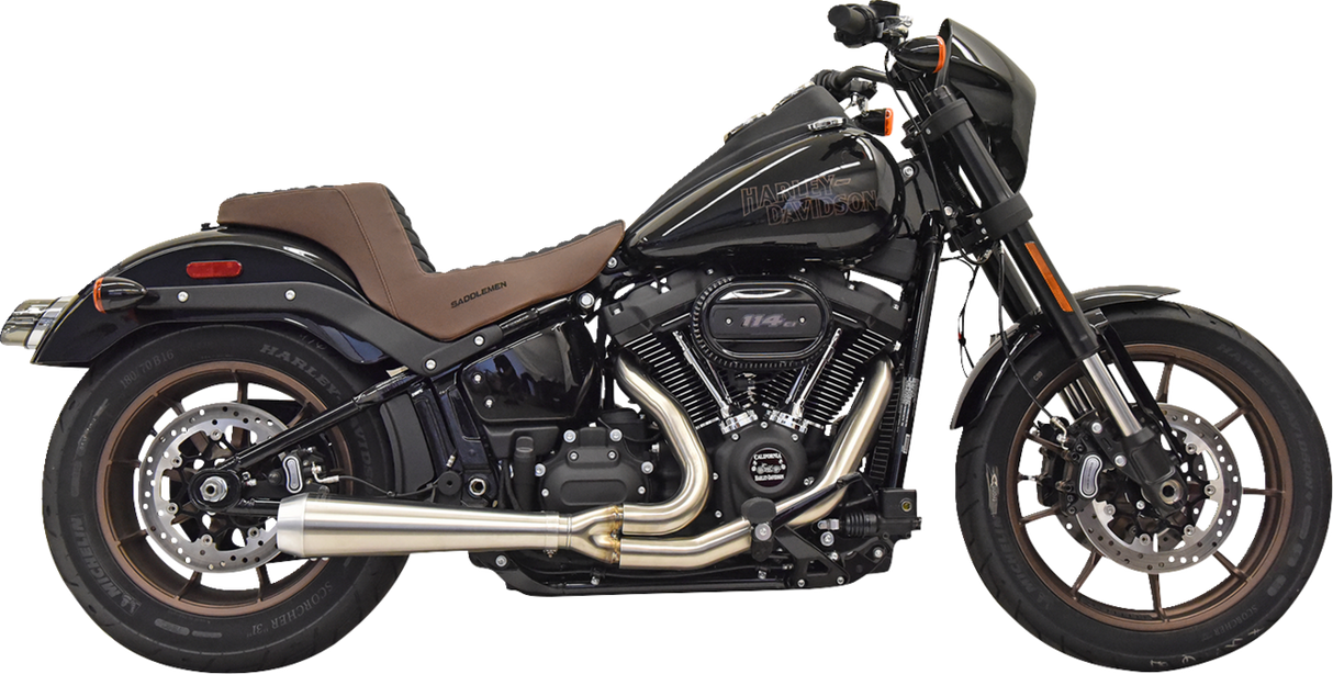 BASSANI XHAUST 2-into-1 Road Rage III Exhaust System - 49-State - Stainless 1S72SSE