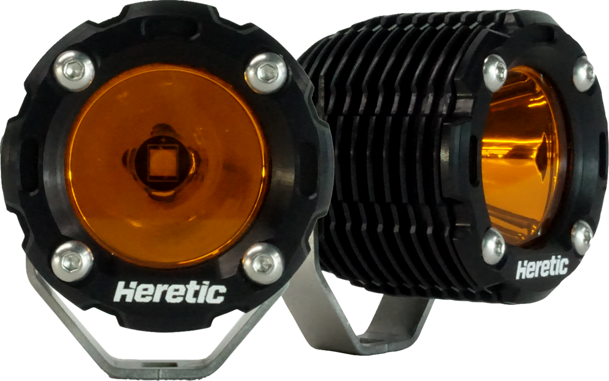 HERETIC Light Pods - Amber - Spot - Pair 52013