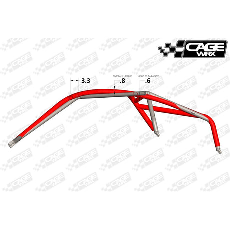 Polaris RZR Pro R Raw Unassembled Baja Spec Cage Kit | CageWRX