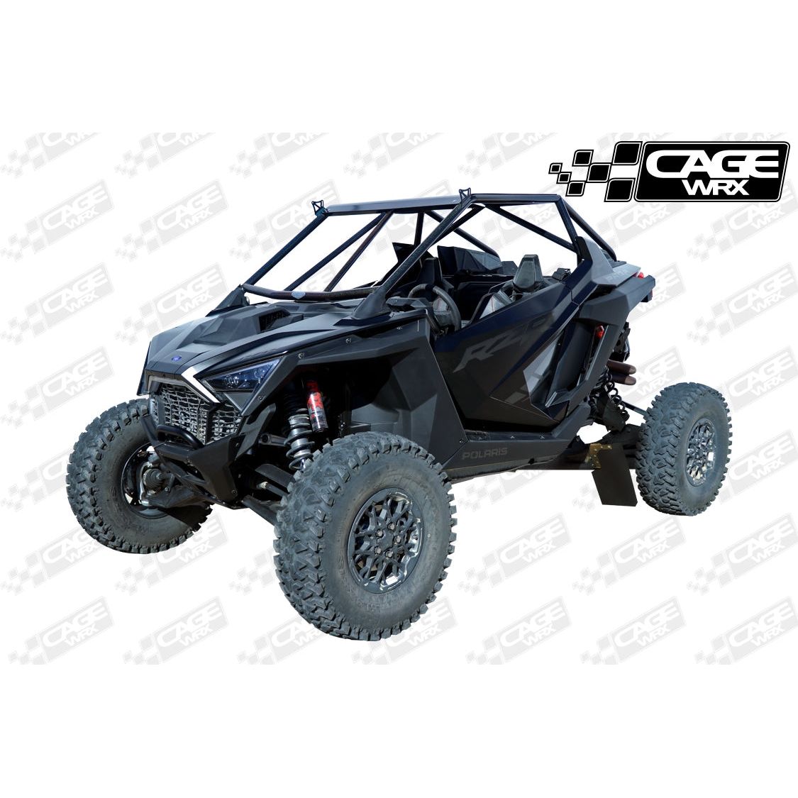 Polaris RZR Pro R Raw Assembled Baja Spec Cage with Roof | CageWRX