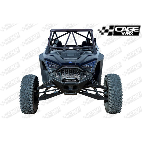 Polaris RZR Pro R Raw Assembled Baja Spec Cage with Roof | CageWRX