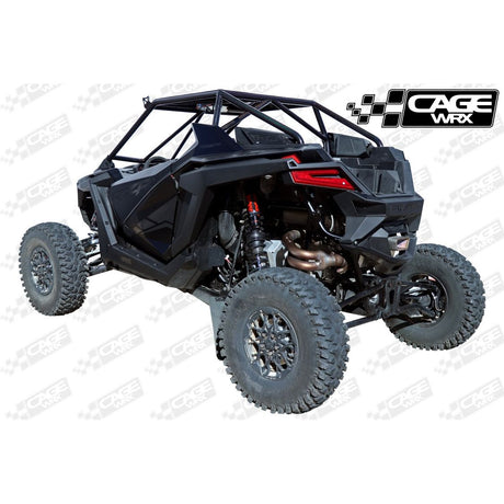 Polaris RZR Pro R Raw Assembled Baja Spec Cage with Roof | CageWRX