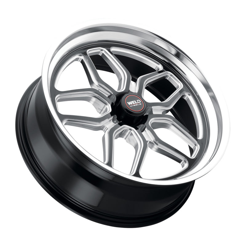 Weld S107 22x10.5 Laguna Gloss Black Wheel with 5x127 Bolt Pattern and ET13 Offset