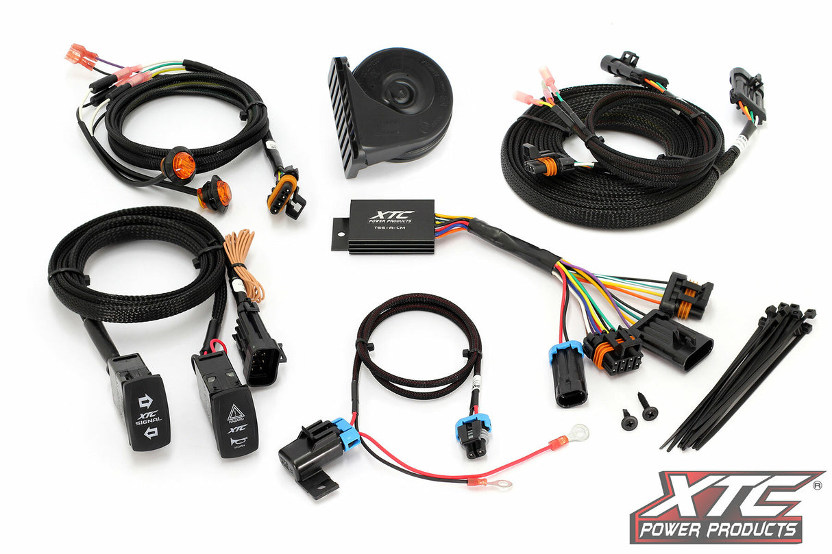 XTC Power Products ATS-UNI-I Self-Canceling Turn Signal Kit for Jeep Wrangler and Truck with Factory Winch