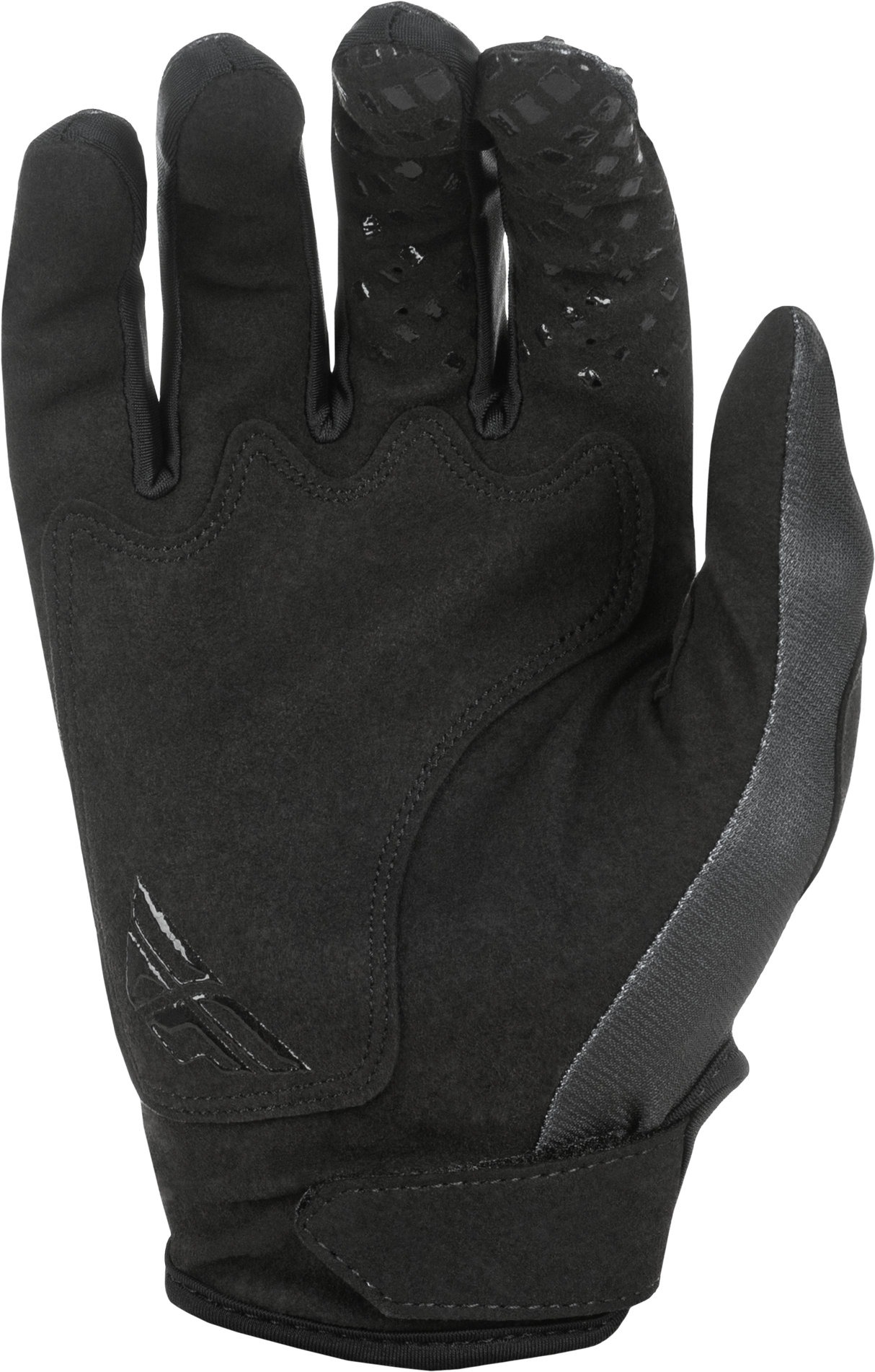 Fly Racing Kinetic Sym Gloves Black/White XS - Lightweight Race Gloves for Motorcycle and ATV
