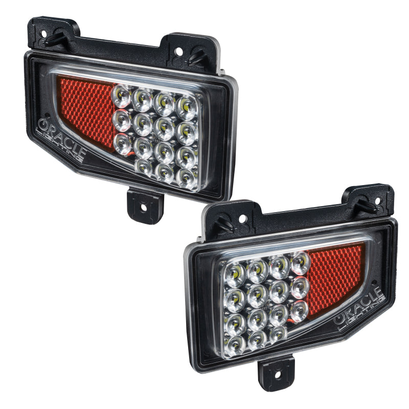 Oracle Jeep Gladiator JT Rear Bumper LED Reverse Lights w/ Plug & Play Harness - 6000K