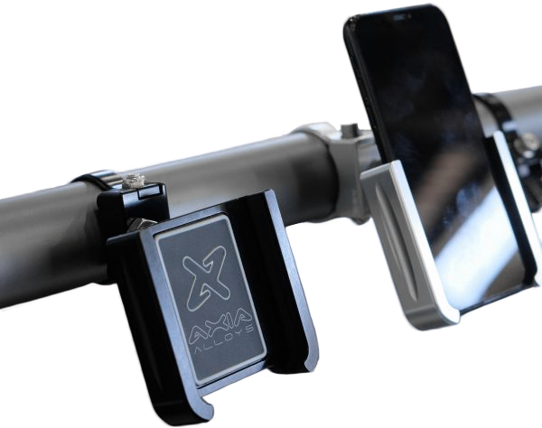 AXIA MODAPM-BK Adjustable Phone Cage Mount for Jeep Wrangler, Toyota Tacoma, Ford Bronco – Off-Road Vehicle Fitment