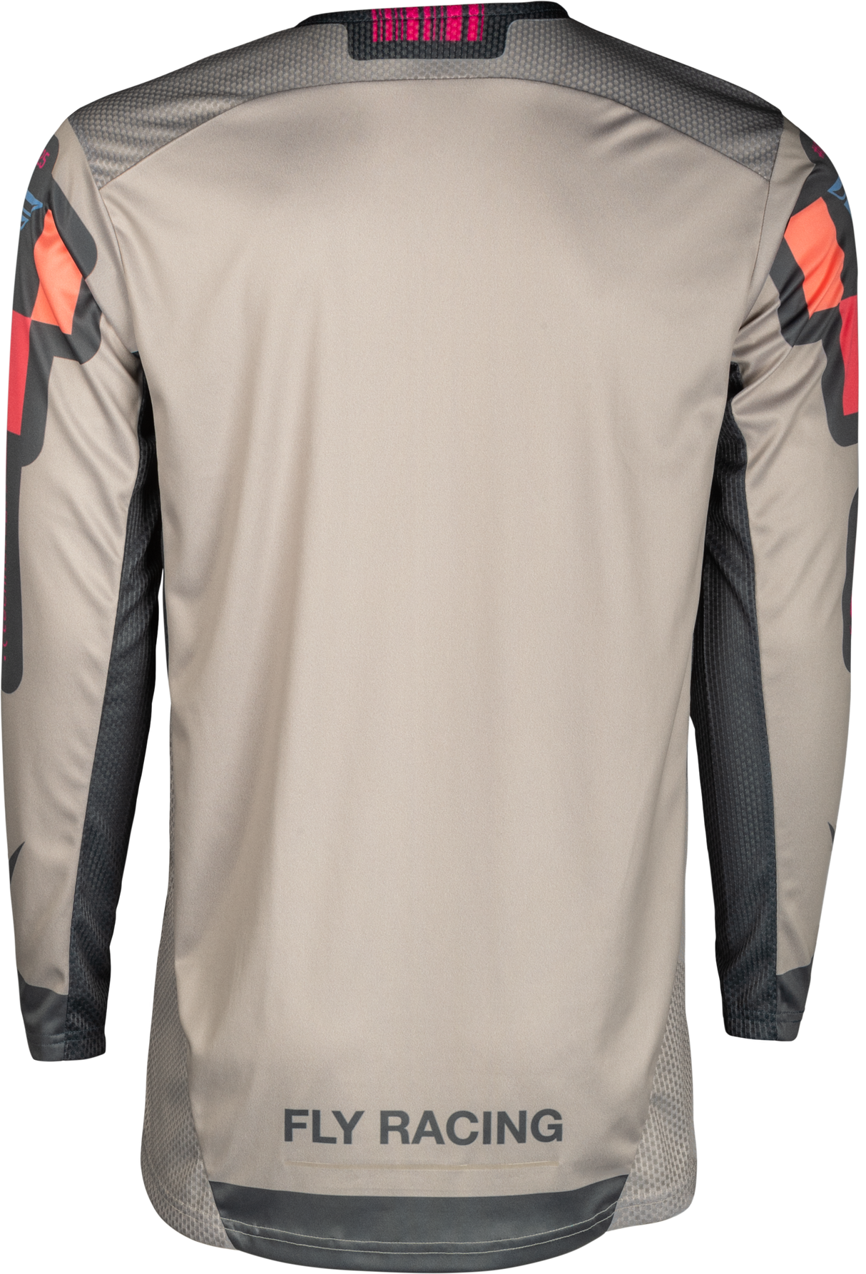 Fly Racing Lite Vice Jersey for Motocross - Light Grey/Pink/Coral, Size 2X