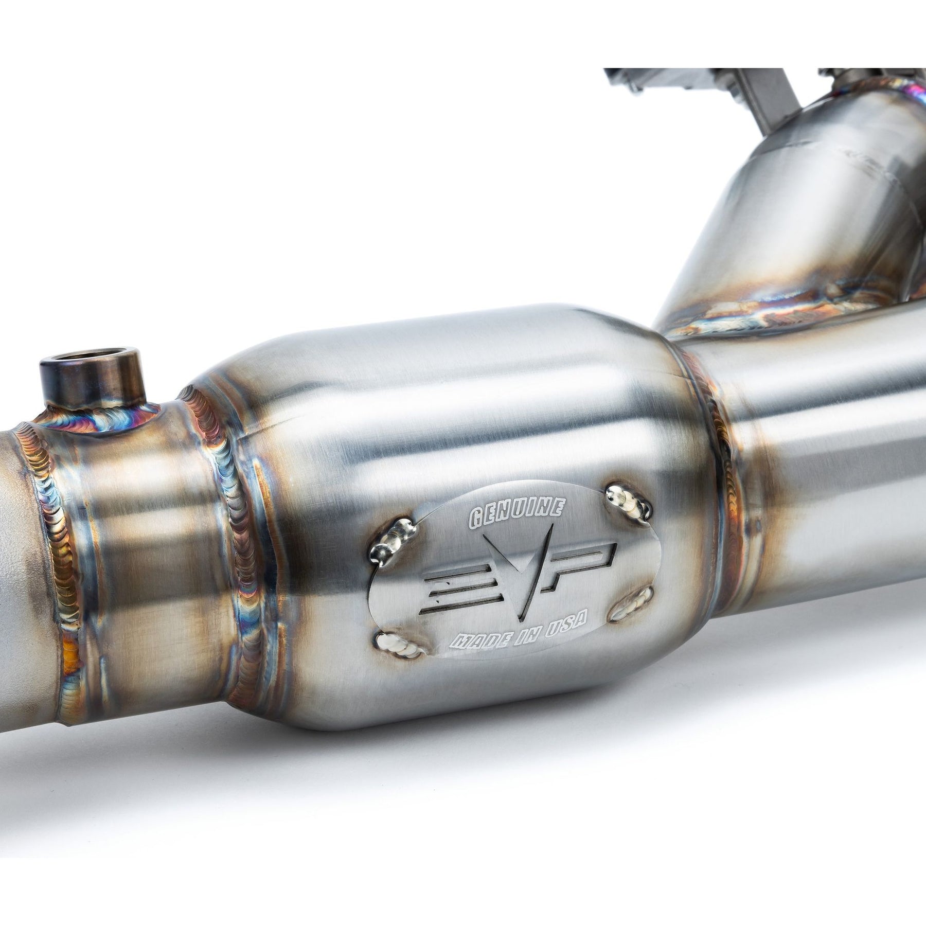 Can Am Maverick R Shocker Electric Side-Dump Down Pipe with Bullet Muffler | Evolution Powersports