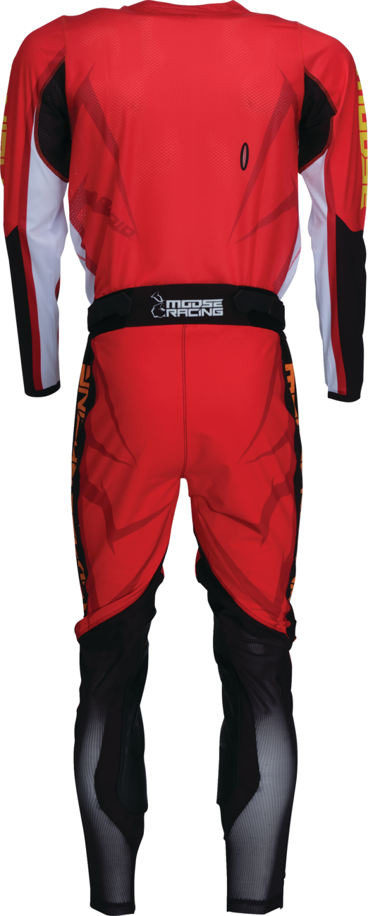 MOOSE OFFROAD Agroid Jersey - Red/Black/White - Large 2910-7913