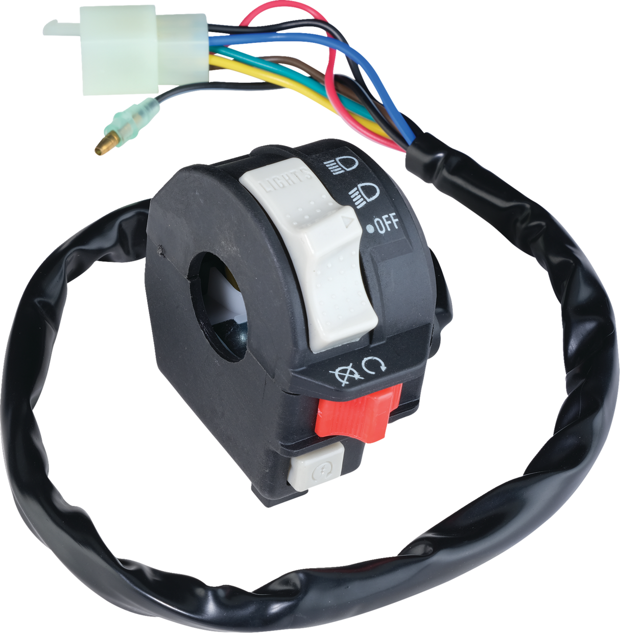 Moose Offroad Switch Block Assembly for Yamaha 700-1309-PU – Fits Yamaha ATV and UTV Models