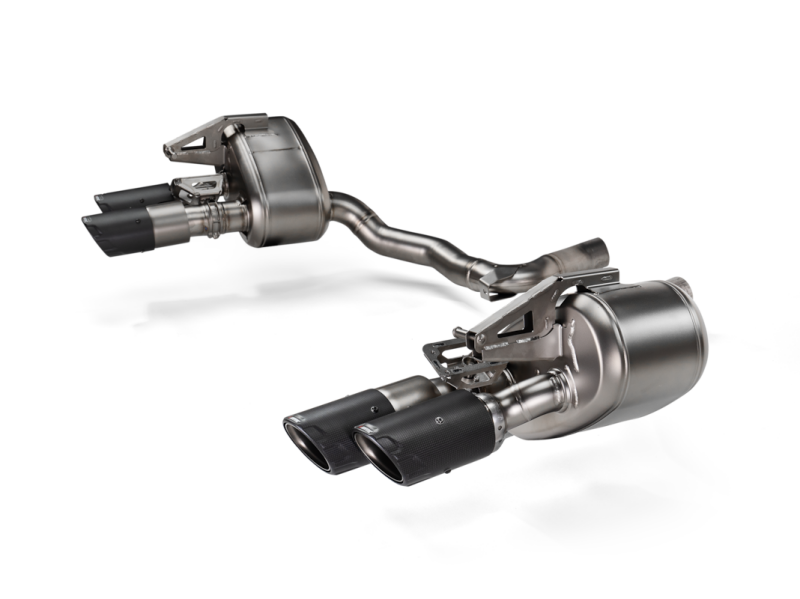 Akrapovic 2024+ Porsche Panamera Slip-On Exhaust System with Titanium Construction and Carbon Tips - Part S-PO/T/5H