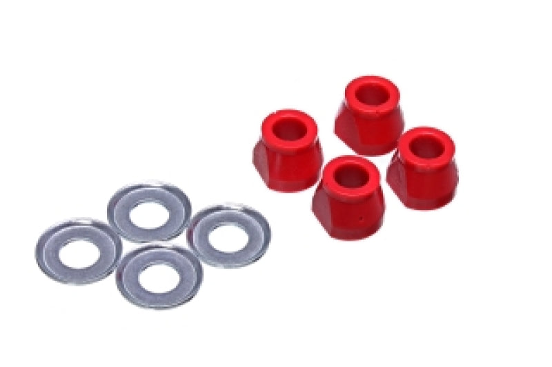 Energy Suspension Kawasaki KX450F Handlebar Bushing Set - Red, Fits 2012-2016 Kawasaki KX450F Powersports Vehicles