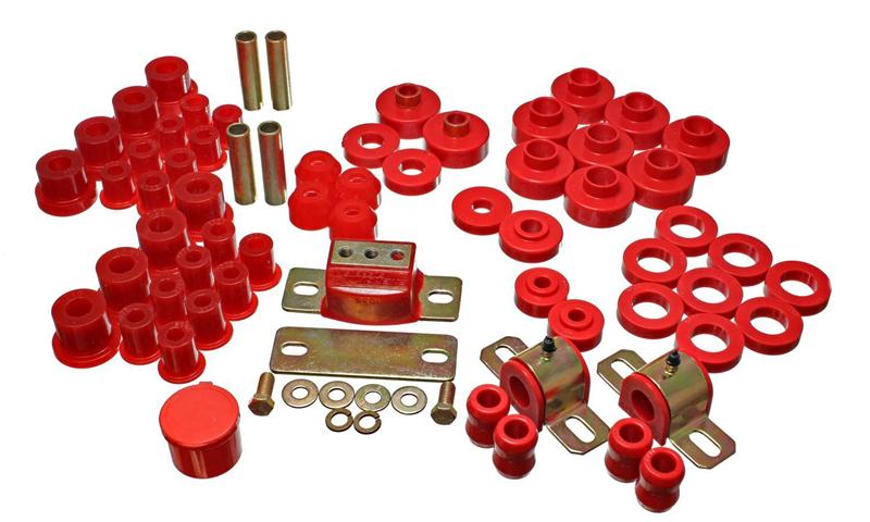 Energy Suspension 76-79 Jeep CJ/CJ7 Hyper-Flex Master Bushing Set – Improved Handling and Suspension Stability