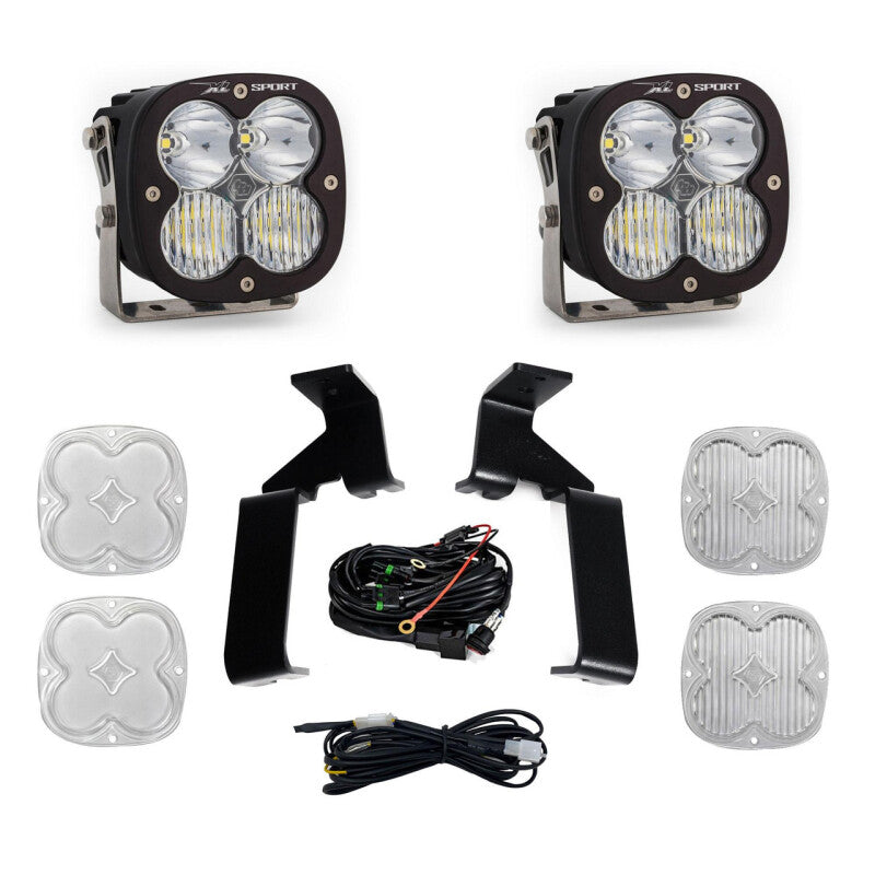 Baja Designs 21-25 Ford Raptor XL Sport A-Pillar Kit - Enhanced Lighting and Durability