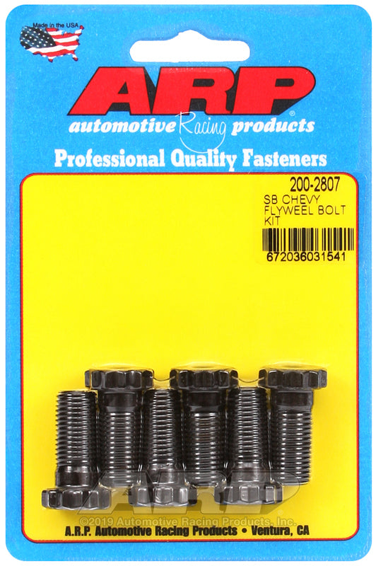 ARP 200-2807 Chevrolet Small Block Rear Seal Flywheel Bolt Kit – Fits 1987 and Later Models