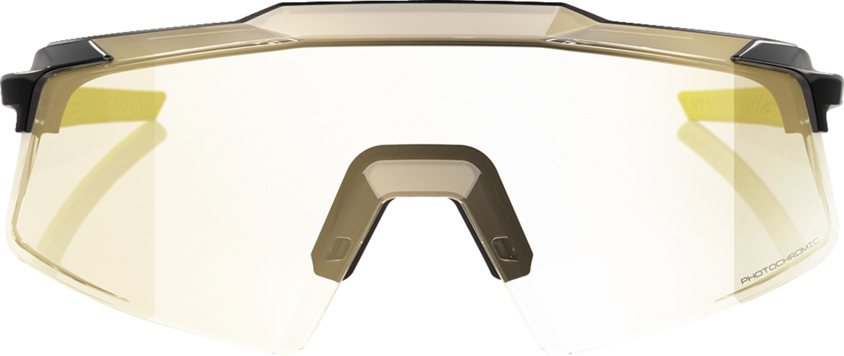 100% Aerocraft Sunglasses with Photochromic Lenses - Metallic Black - Part No. 60032-00012