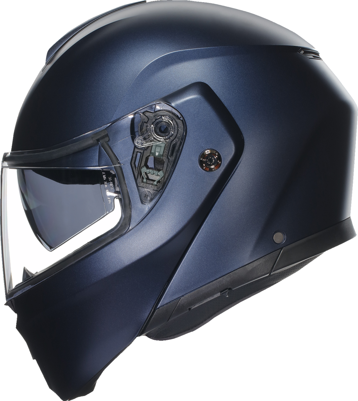AGV Streetmodular Helmet Mono Large – Matte Blue with Pinlock® 70 MaxVision™ Visor for Street and Touring Vehicles