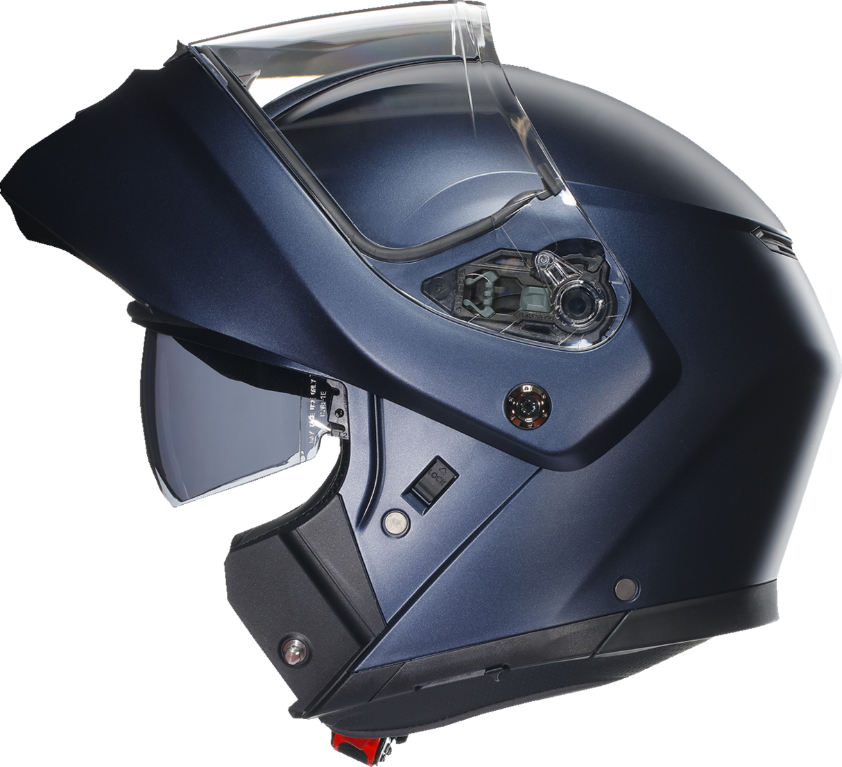 AGV Streetmodular Helmet Mono Large – Matte Blue with Pinlock® 70 MaxVision™ Visor for Street and Touring Vehicles