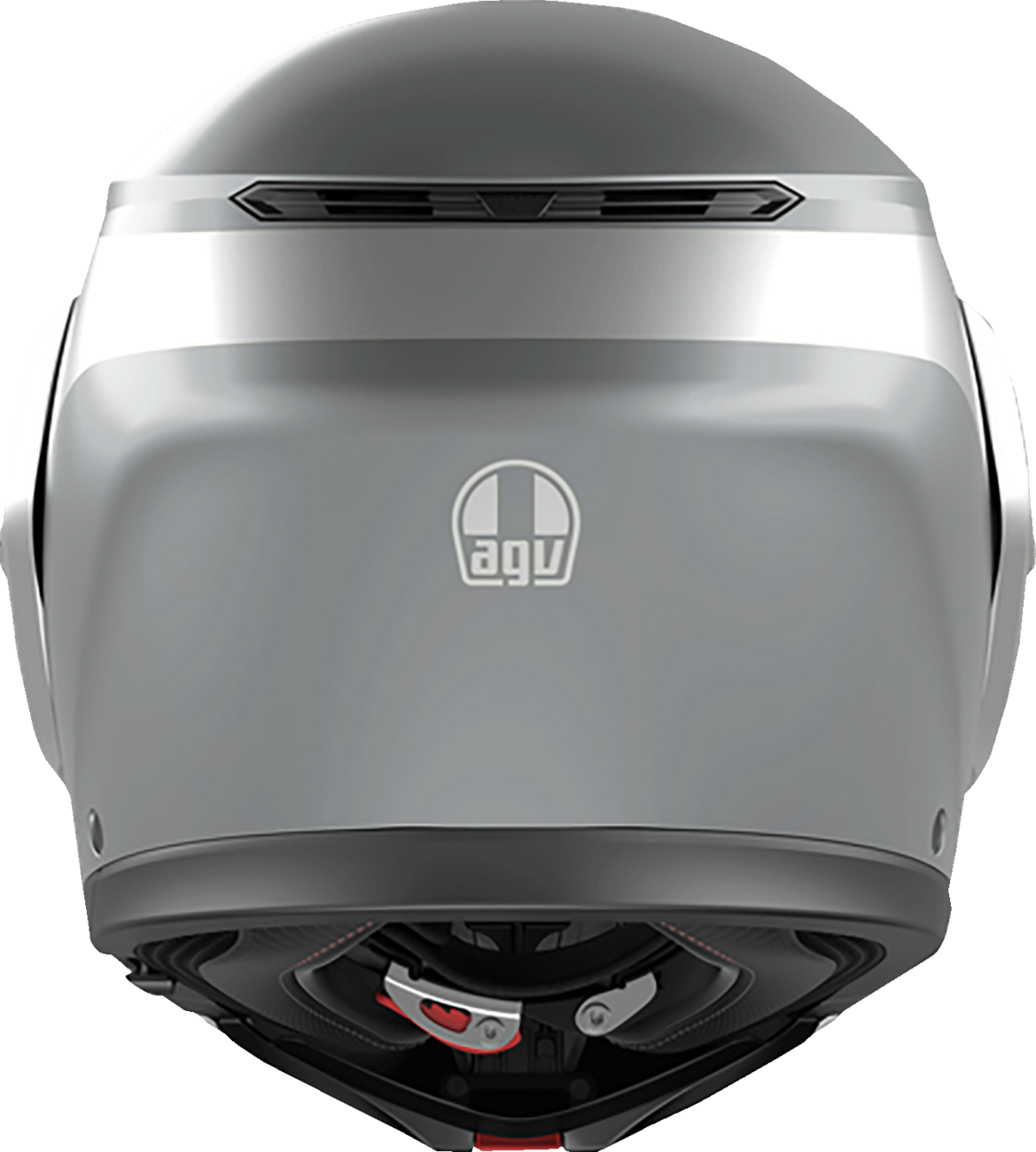 AGV Streetmodular Helmet Levico Double Light Gray XL – Motorcycle Helmet with Multi-Density EPS & Pinlock® 70 MaxVision™ for Street and Touring Vehicles