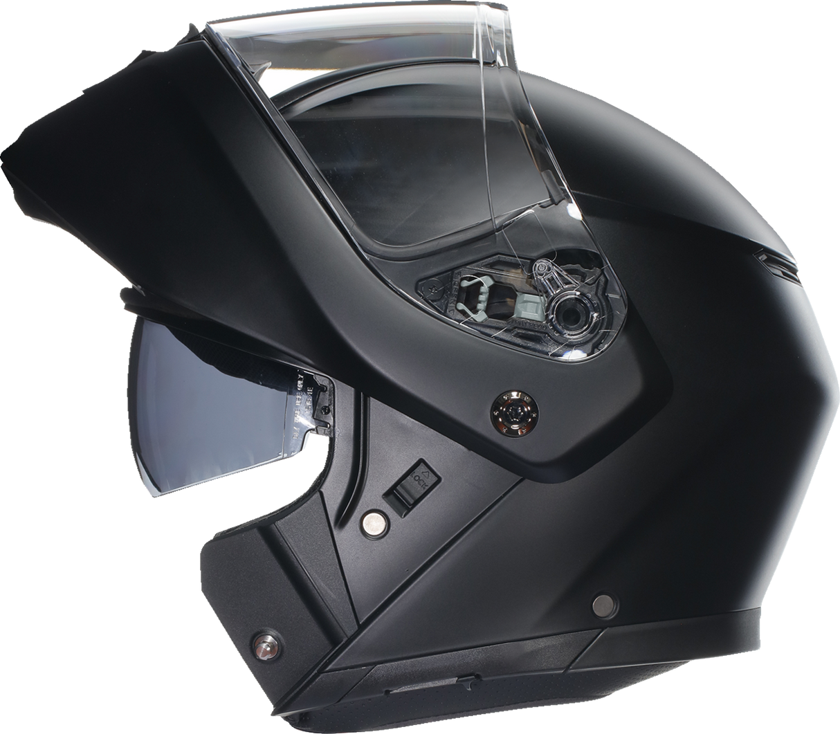 AGV Streetmodular Helmet Mono Matte Black - Medium | Fits Honda, Yamaha, Kawasaki, Suzuki, Harley-Davidson, and more