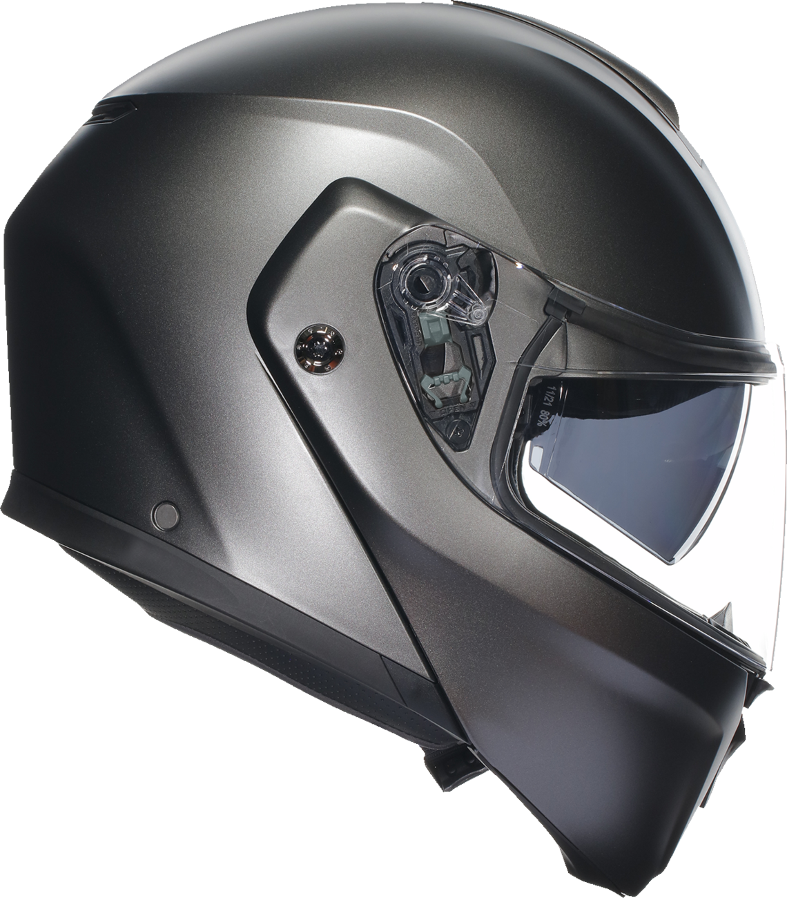 AGV Streetmodular Helmet 2XL Matte Gray - Perfect for Street Motorcycle Riders